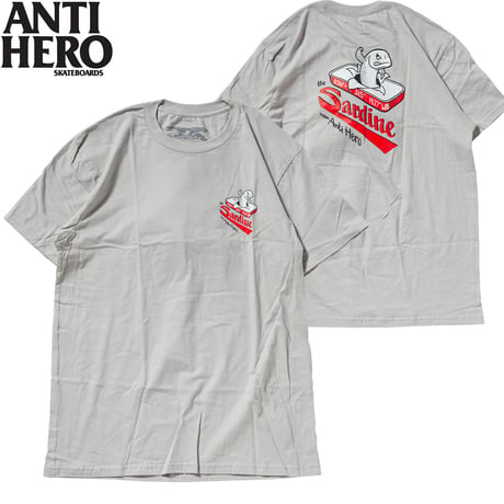 ANTI HERO THE SARDINE S/S TEE New Silver