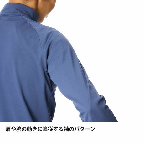 finetrack ファイントラック メンズ ドラウトタフジップネック FMM1411