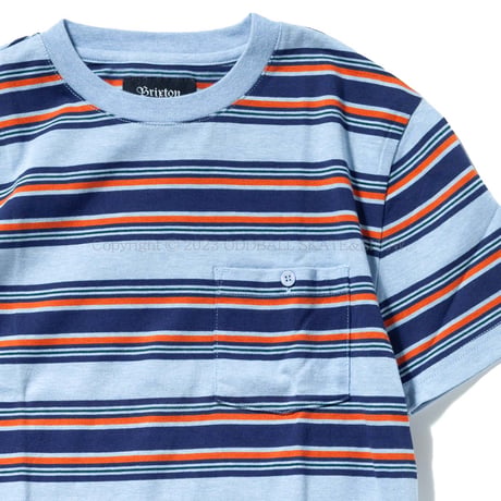 BRIXTON FRACTION BLUE NAVY XSサイズ