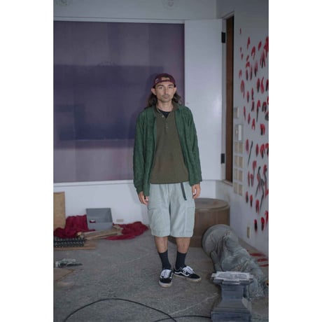 EVISEN SKATEBOARDS BLOSSOM EMBOSS JACQUARD SHIRT