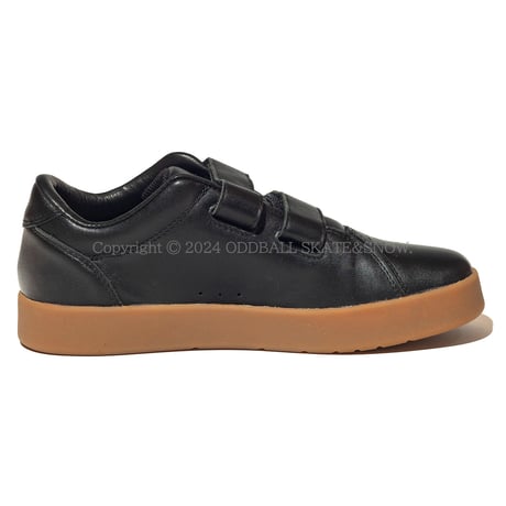 AREth 2024 LATE I VELCRO Black Leather Gum