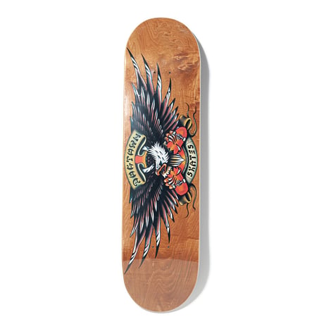 DOG TOWN SKATEBOARDS PROUD BIRD STREET DECK 8.25 BROWN