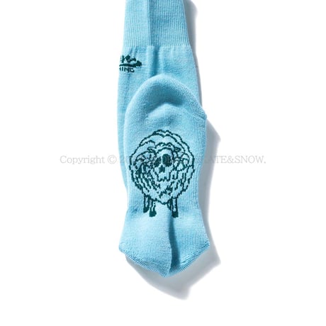 23-24 GREEN CLOTHING MERINO SOCKS Mizuiro