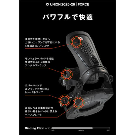 25-26 UNION BINDINGS FORCE BROWN