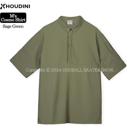 HOUDINI M’s Cosmo Shirt Sage Green