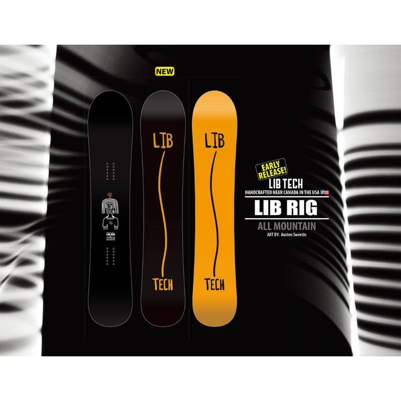 LIBTECH リブテック STEELY-D 23-24モデル 未使用 STEELY-D | LIBTECH SNOWBOARDS 23-24