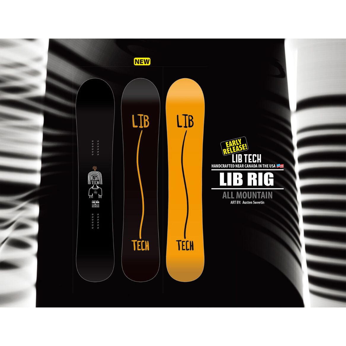 23-24 正規品 LIBTECH LIB RIG | ODDBALL SKATE&SNOW