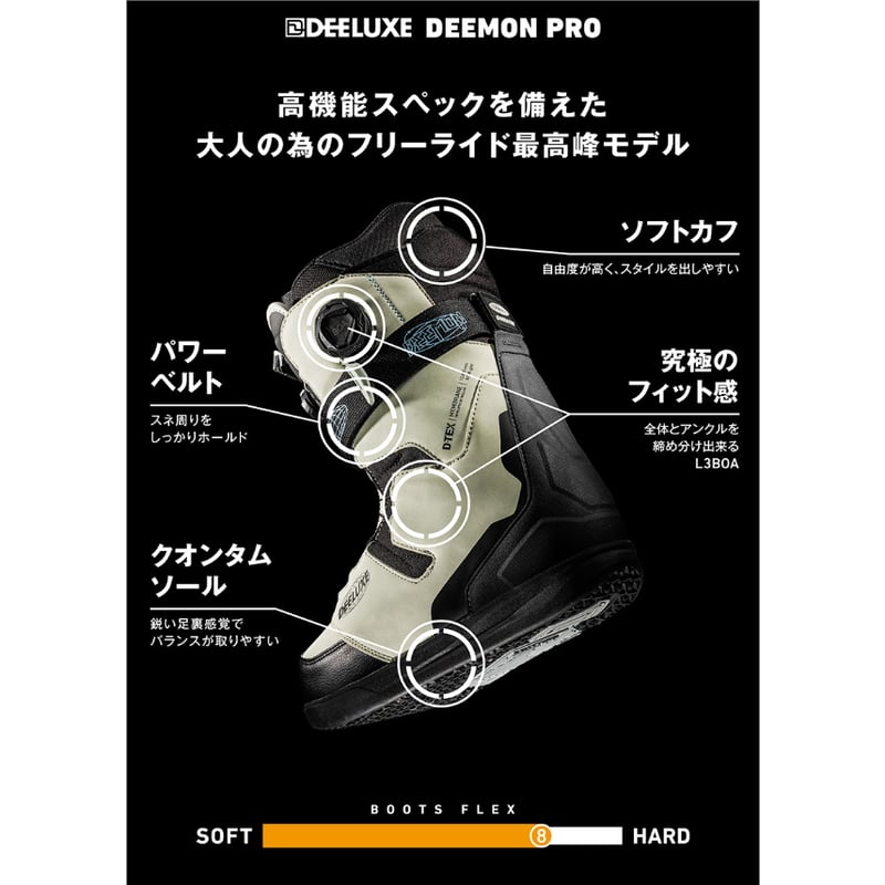 早期予約 25-26 DEELUXE DEEMON PRO S4 | ODDBALL SKAT