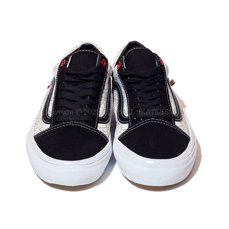 VANS SKATE OLD SKOOL BLACK WIDOW SPIDER Black/White/Red VN0A5FCBBWT