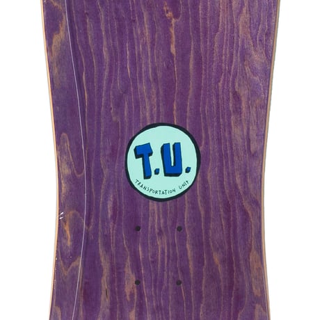 TRANSPORTATION UNIT SKATEBOARDS COFFEE 9.85 purple