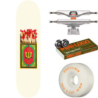 スケボー8.0インチ コンプリート 完成品 えびせん スケボー デッキ EVISEN SKATEBOARDS KABUTO MATCH MELLOW CONCAVE 8.0
