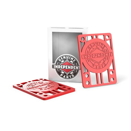 INDEPENDENT RISER PADS 1/8 Red (２枚組）