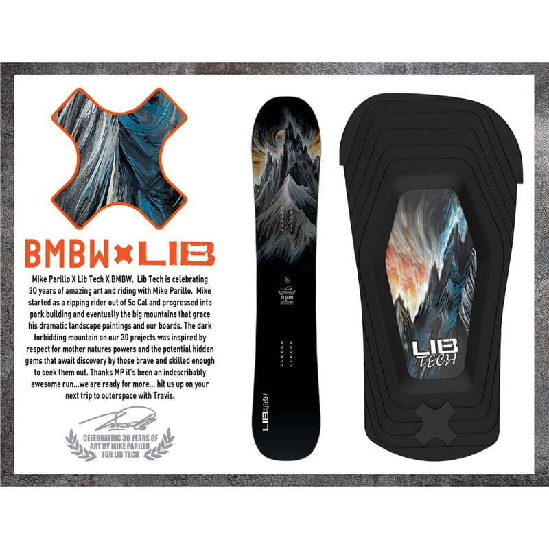 LIB TECH TRANSFER ビンディング ブラック/ホワイト 06_ボードがLIB TECHならこのモデル一択で！「BENT METAL