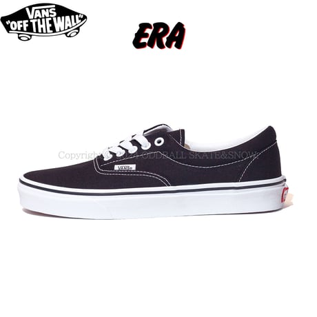 VANS ERA black/white VN000EWZBLK