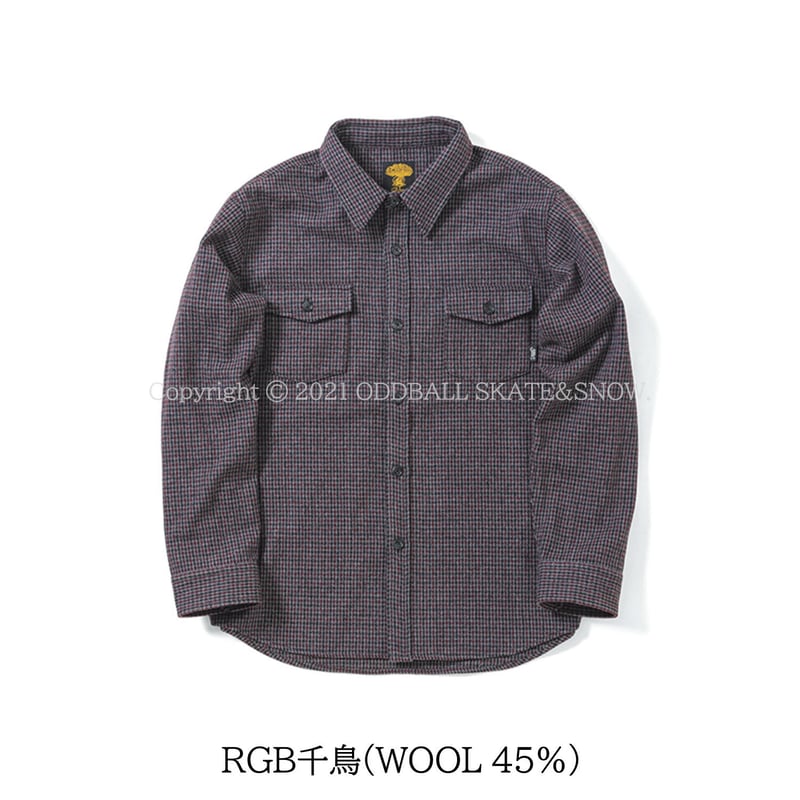 23-24 GREEN CLOTHING Wool Flannel Shirts | ODDB...