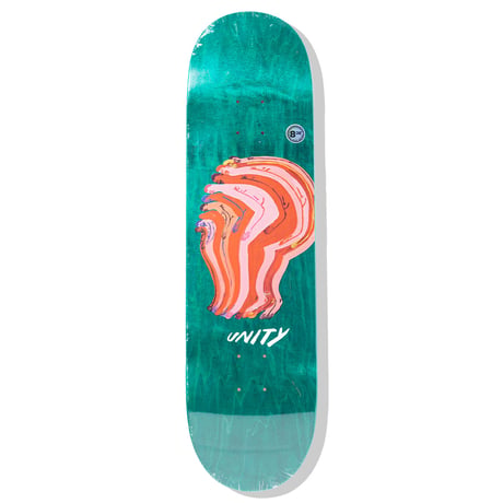 UNITY SKATEBOARDS PANCAKE TEAM 8.38 GREEN
