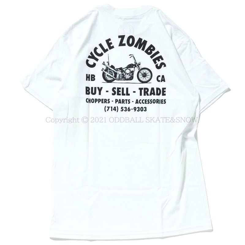 サイクルゾンビーズ EVERYDAY S/S TEE 半袖Tシャツ