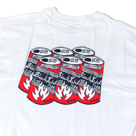 Black Label Skateboards 35 Years SIX PACK S/S Tee White
