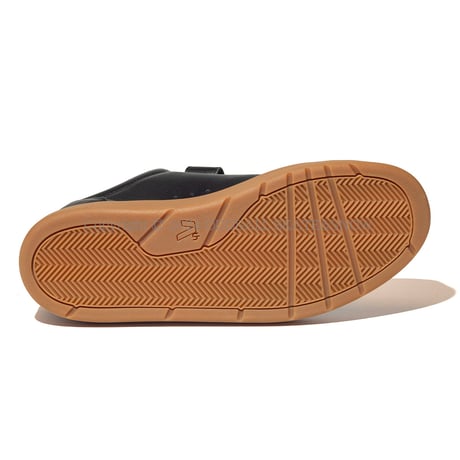 AREth 2024 LATE I VELCRO Black Leather Gum