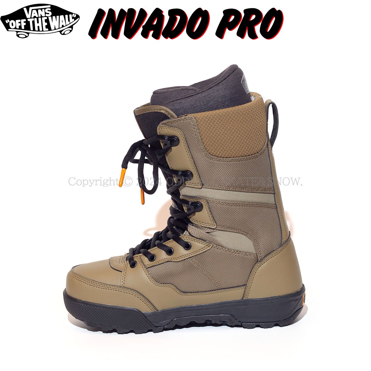 24-25 VANS SNOWBOARD BOOTS INVADO PRO BLACK/OLI 24-25 VANS SNOWBOARD BOOTS INVADO PRO BLACK/OLI