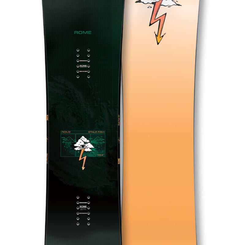 ROME 24-25 StaleFish 154 新品未使用 ROME SDS ラスト1本 154cm スノーボード 板 ローム STALEFISH ステール