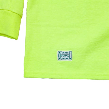 ODDBALL SKATE&SNOW DFTB L/S POCKET TEE s.green