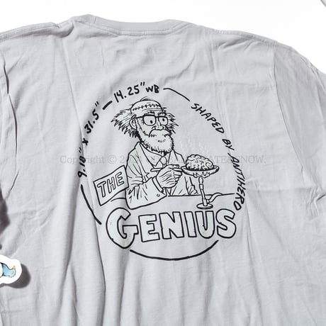ANTI HERO THE GENIUS S/S TEE Silver