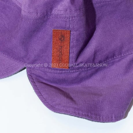 horizon 2023 THE SPRING CAP ショートフラップ バイオレット/ダークグレー リバーシブル