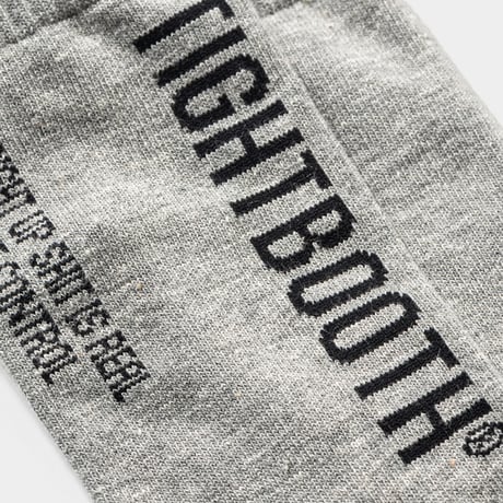 TIGHTBOOTH LABEL LOGO SOCKS TIGHTBOOTH x WHIMSY SOCKS