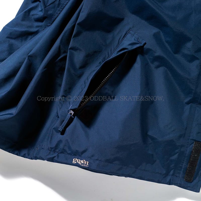 スノーボード GreenClothing 22-23 Free Jacket Navy XL 23-24 GREEN CLOTHING FREE JACKET Navy | ODDBALL
