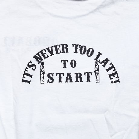 ODDBALL SKATE&SNOW TO START L/S TEE white