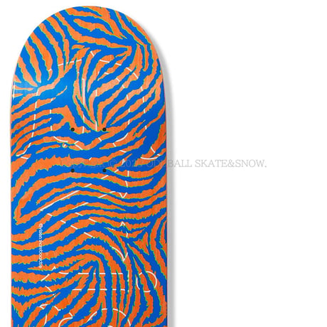 Evisen SKATEBOARDS Zebra Tiger Logo Deep Concave 8.125