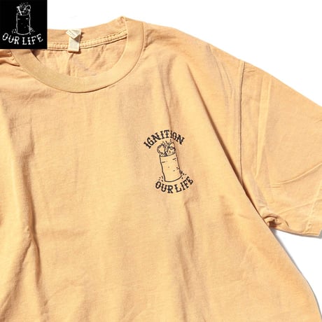 OURLIFE x IGNITION TEE SAND BEIGE