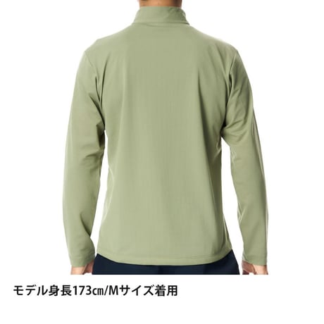 finetrack ファイントラック メンズ ドラウトクアッド ジップネック FMM1123