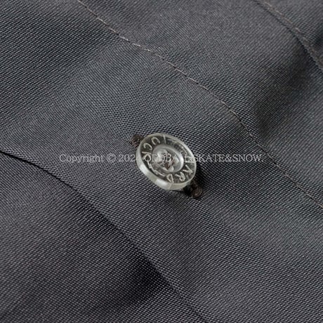 HARD LUCK ICON BUTTON UP S/S SHIRT GREY