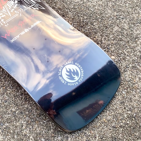 BLACK LABEL SKATEBOARDS WADE SPEYER EAGLE X2 SHAPE 10.0