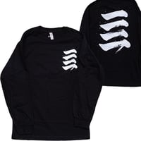 ODDBALL SKATE&SNOW 一一一一 L/S TEE black