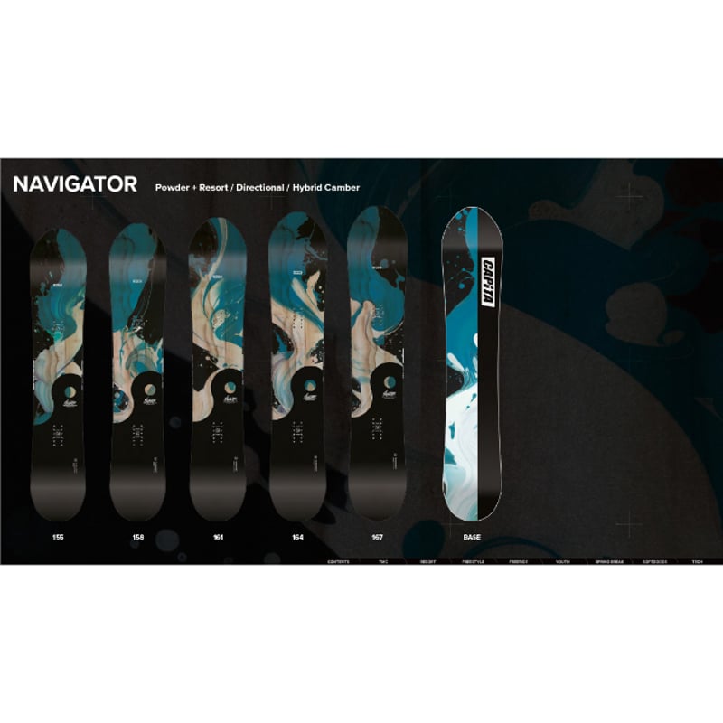 早期予約 25-26 CAPITA SNOWBOARDS THE NAVIGATOR | OD