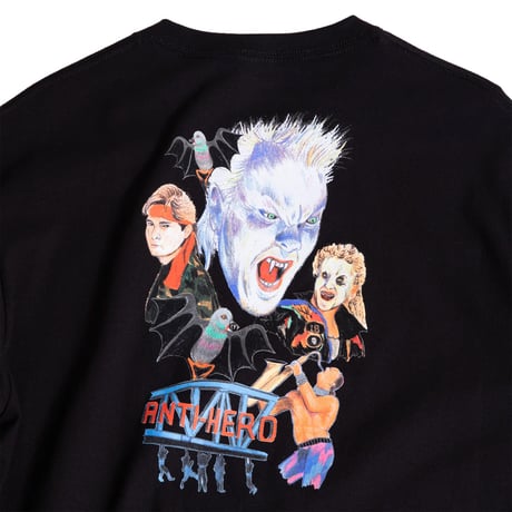 ANTI HERO CODY CHAPMAN STILL BELIEVE' DEBUT ONE-OFF ART BY MIKE G S/S TEE black