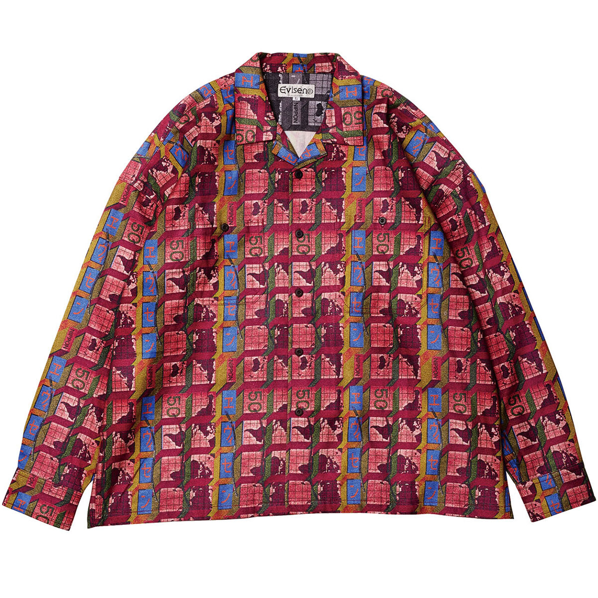 EVISEN SKATEBOARDS WORLD HALL FLANNEL SHIRT | O