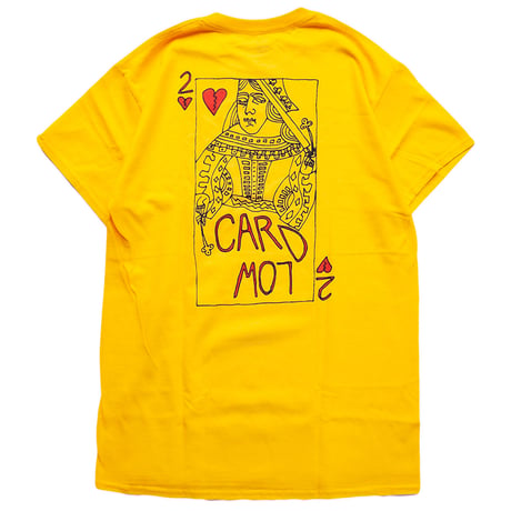 Lowcard QEEN CARD S/S TEE gold