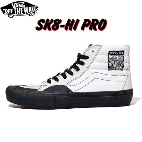 Vans Sk8-Hi Pro Jackson Pilz White/Black