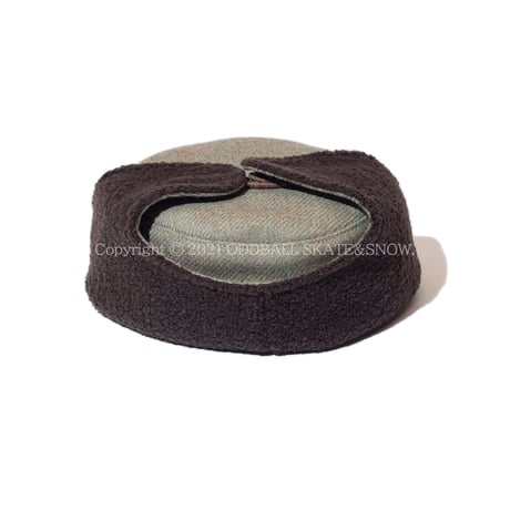 horizon THE SNOW CAP MOSS GREEN ロングフラップ
