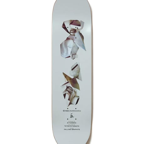 EVISEN SKATEBOARDS FALLING GRAPHITE DEEP CONCAVE 8.06