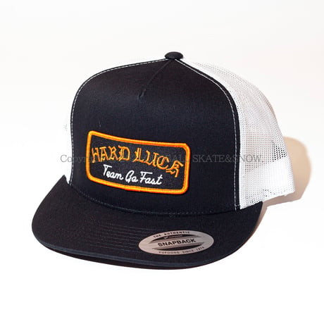 HARD LUCK POOL SERVICE TRUCKER HAT black