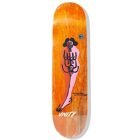UNITY SKATEBOARDS TOGETHER 8.06 ORANGE