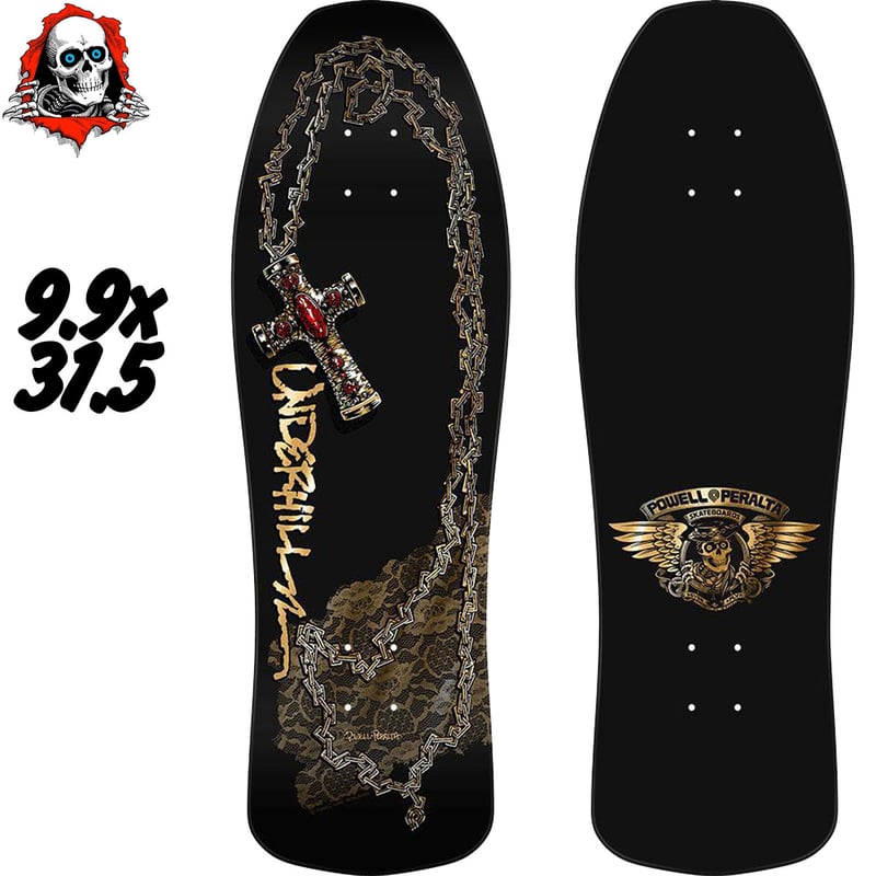 POWELL PERALTA RAY UNDERHILL CROSS black/gold 9
