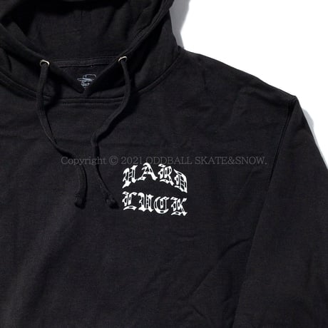 HARD LUCK WHO’S CLOWNIN WHO HOODIE black