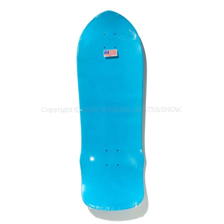 DOG TOWN SKATEBOARDS JESSE MARTINEZ REISSUE MADE IN USA LIGHT BLUE / WHITE PRINT 10.0