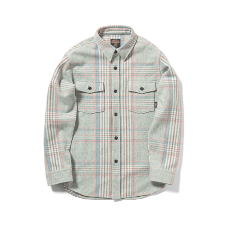 早期予約 26-27 GREEN CLOTHING WOOL FLANNEL SHIRTS